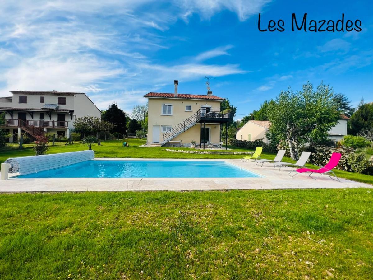 Les Mazades A 10 Min De Perigueux Avec Piscine Chauffee, Meuble De Tourisme Classe 3 Etoiles Annesse-et-Beaulieu Exteriör bild