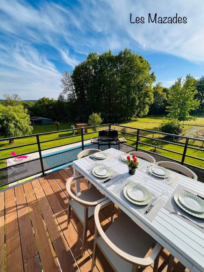 Les Mazades A 10 Min De Perigueux Avec Piscine Chauffee, Meuble De Tourisme Classe 3 Etoiles Annesse-et-Beaulieu Exteriör bild