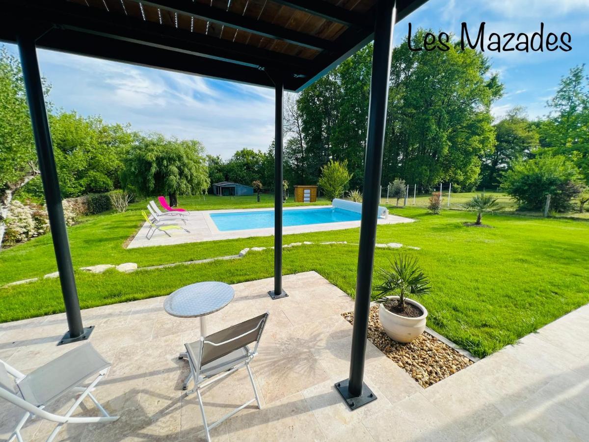 Les Mazades A 10 Min De Perigueux Avec Piscine Chauffee, Meuble De Tourisme Classe 3 Etoiles Annesse-et-Beaulieu Exteriör bild