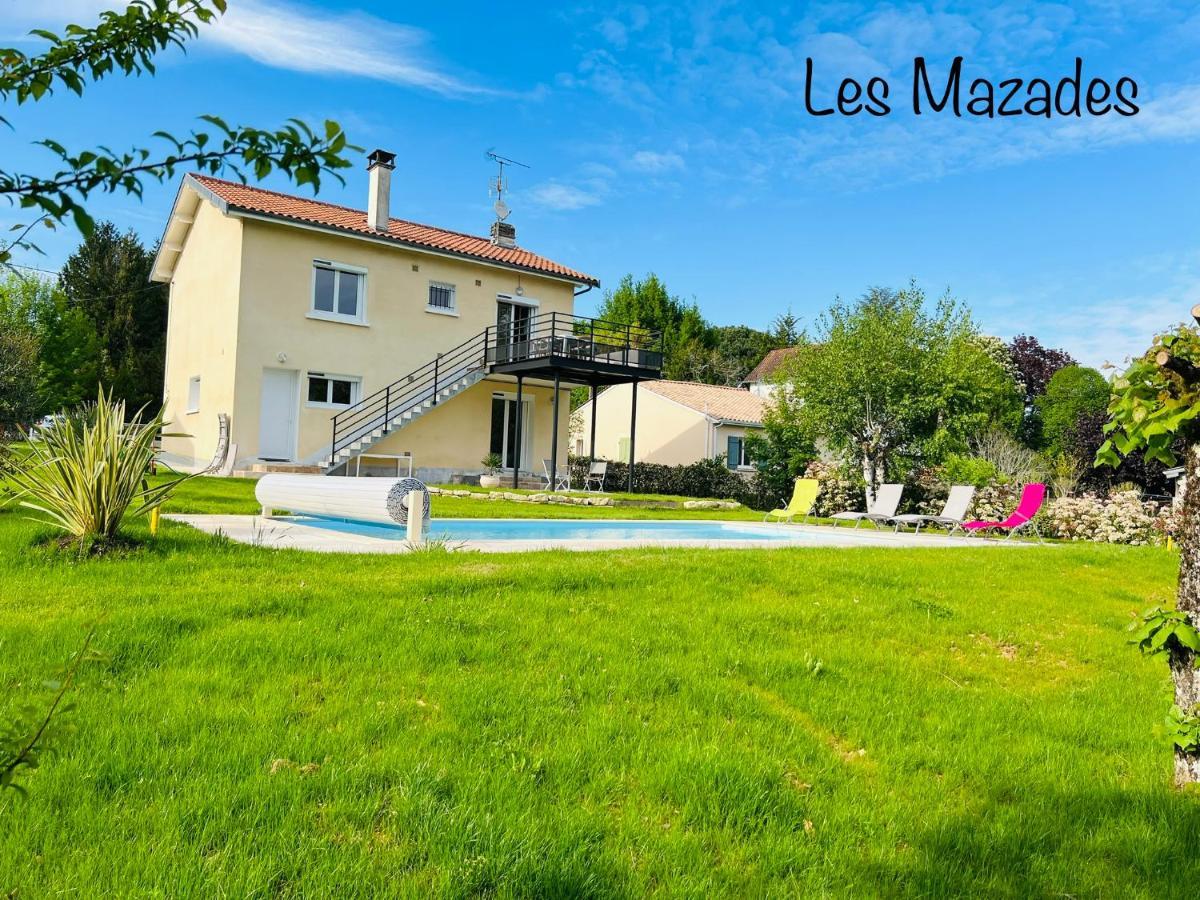Les Mazades A 10 Min De Perigueux Avec Piscine Chauffee, Meuble De Tourisme Classe 3 Etoiles Annesse-et-Beaulieu Exteriör bild